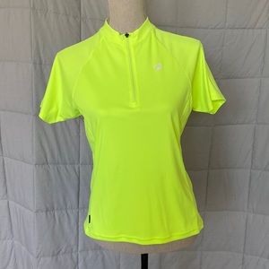 Bontrager Ladies Medium Bike Jersey Bright yellow so ya don’t get hit!